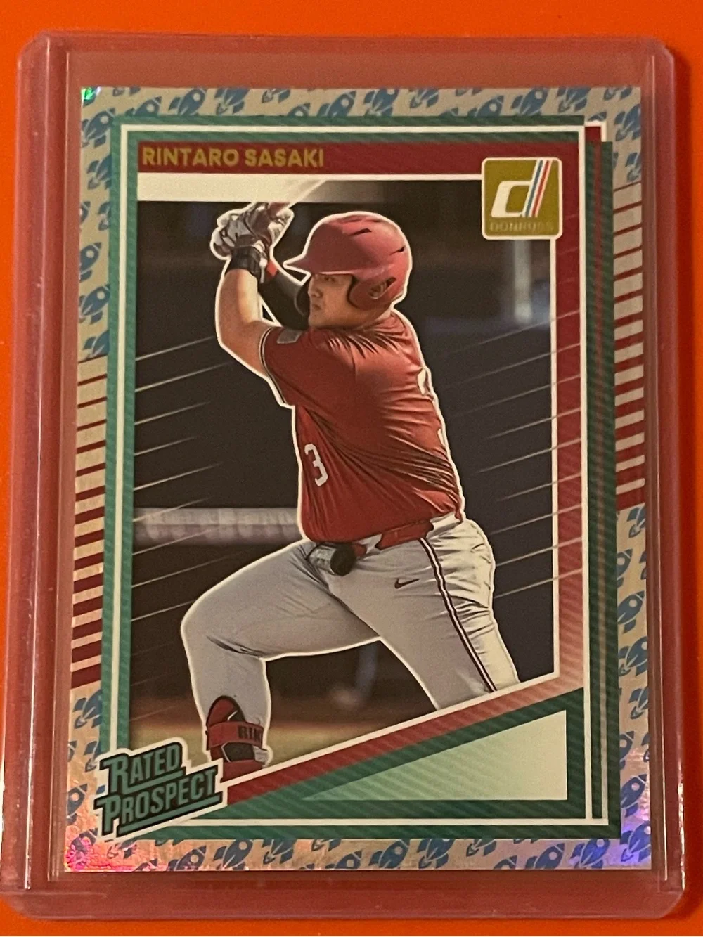 Rintaro Sasaki [Rockets] #127 2025 Panini Donruss Baseball Trading Card